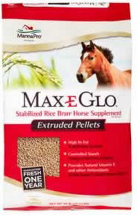 Manna Pro Equine Max-E-Glo Rice Bran Pellets image