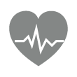 Vitals, increased heart rate